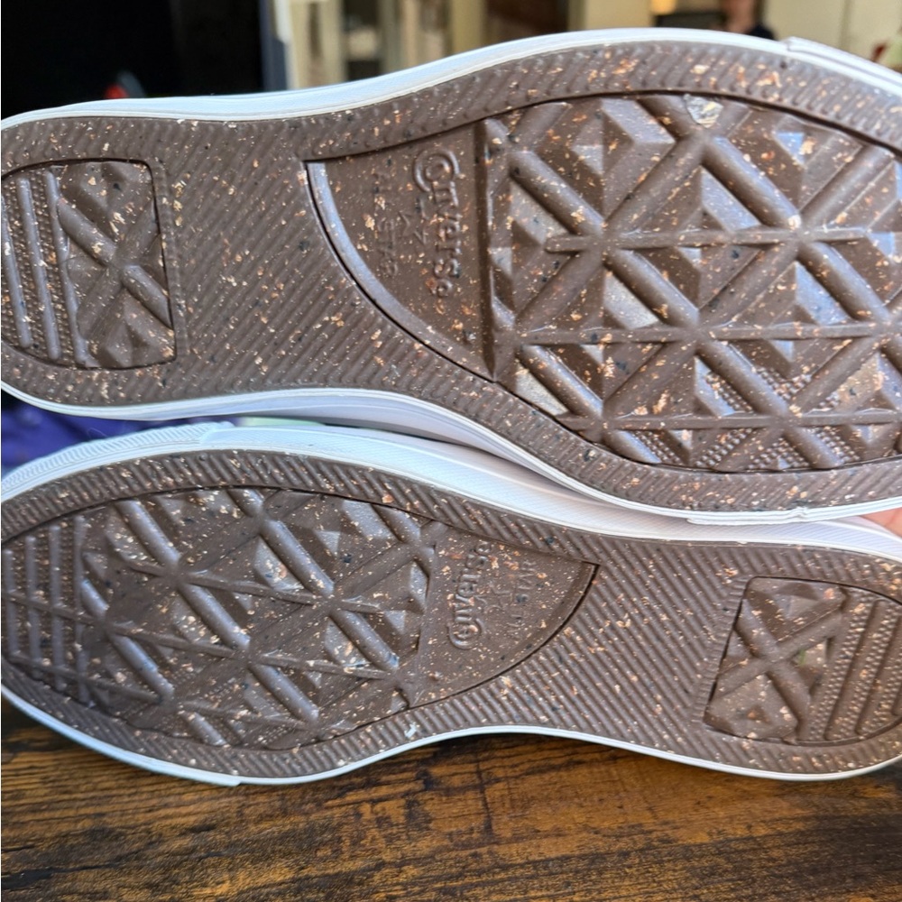 Light Blue High-Top Sneakers - Picture 16 of 16